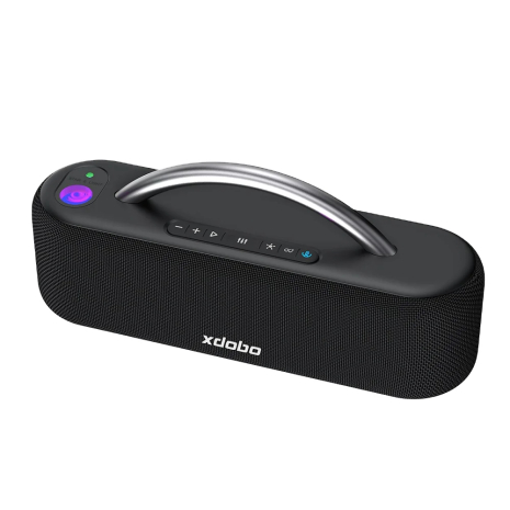 Акустика Xdobo Star IPX4 | BT5.3, TWS, AUX / USB, 100W, 12h | black Акустика Xdobo Star IPX4 | BT5.3, TWS, AUX / USB, 100W, 12h | black