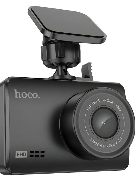 Відеореєстратор HOCO DV2 Driving recorder with display, 180 mAh Black Відеореєстратор HOCO DV2 Driving recorder with display, 180 mAh Black