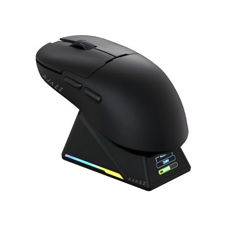Магнітна миша Ajazz AJ159 APEX PAW3950 400 мАч RGB бездротова Чорна Магнітна миша Ajazz AJ159 APEX PAW3950 400 мАч RGB бездротова Чорна