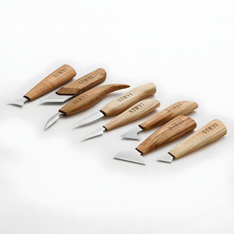Набор инструментов для резьбы по дереву STRYI Profi 8 шт