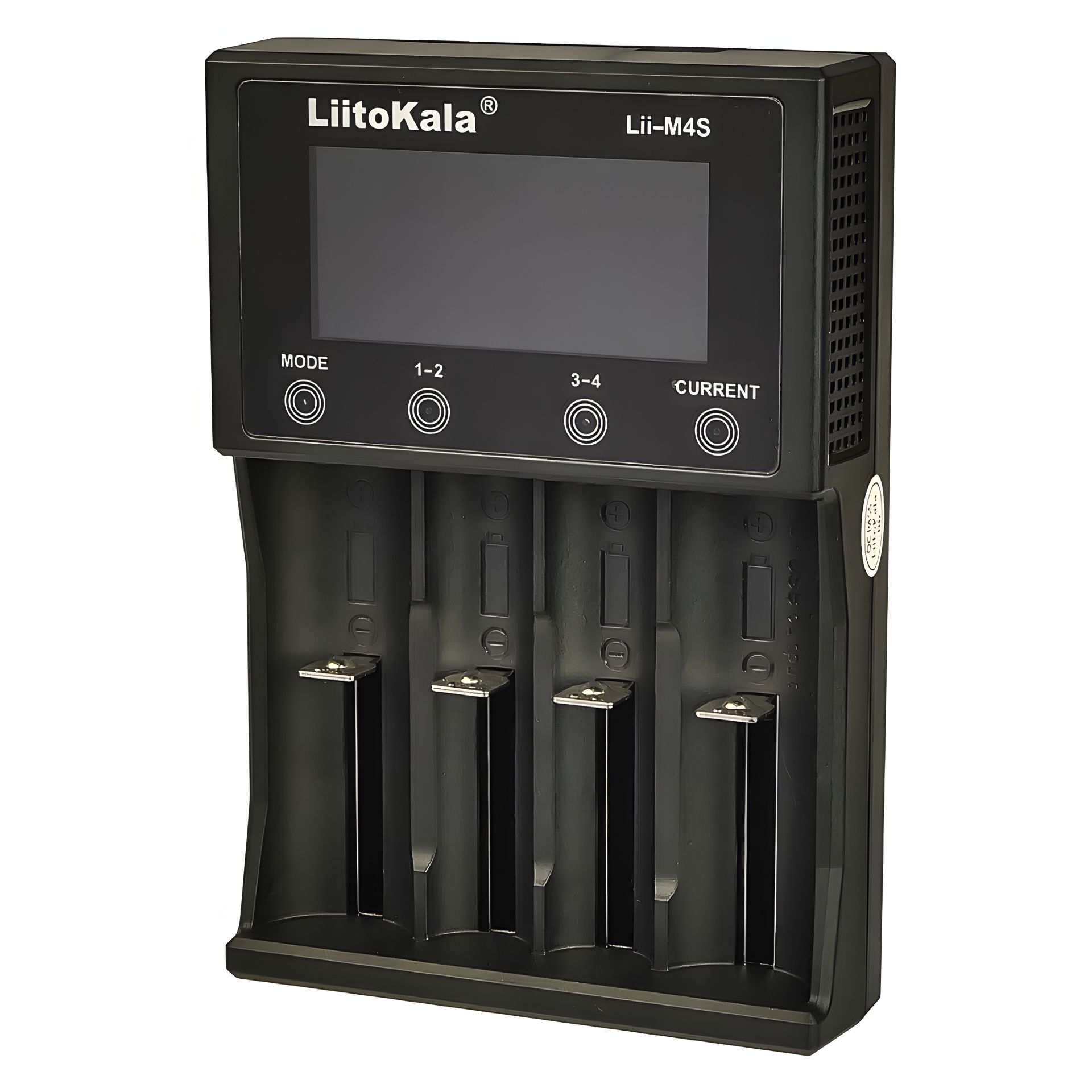 LiitoKala Lii-M4S зарядное устройство для 18650/AA/AAA аккумуляторов, 4 слота с тестером LiitoKala Lii-M4S зарядное устройство для 18650/AA/AAA аккумуляторов, 4 слота с тестером