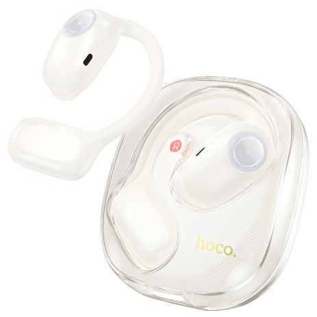 Беспроводные наушники Hoco EA3 открытые TWS milky white Беспроводные наушники Hoco EA3 открытые TWS milky white