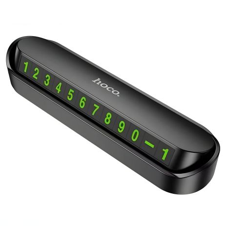 Hoco DPH01 черная автотабличка Hoco DPH01 черная автотабличка