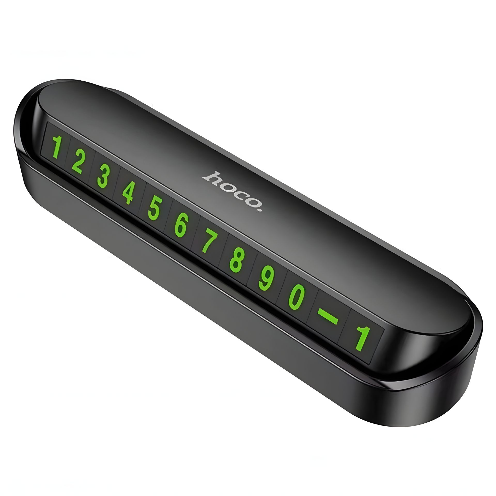 Автотабличка для авто Hoco DPH01 чорного кольору Автотабличка для авто Hoco DPH01 чорного кольору