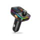 Модулятор XO BCC09 Smart Bluetooth MP3 with TF card slot +PD 25W Car charger Ambient light чорний
