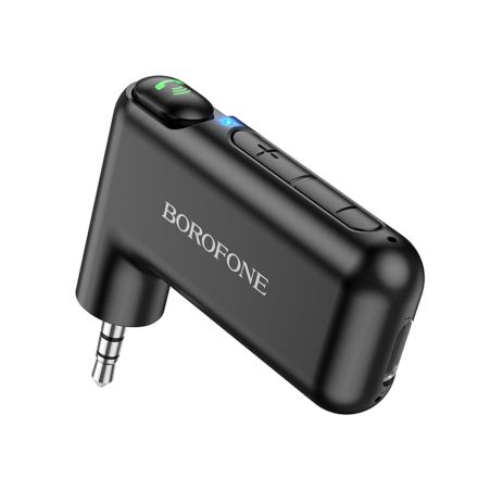 Модулятор Borofone BC35 Wideway car AUX BT receiver, 150 mAh чорний