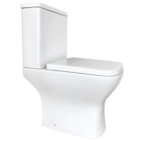 Безобідковий унітаз з бачком Keramika Nova C603