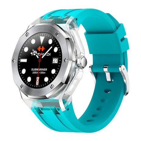 Смарт годинник Hoco Y13, IP68, BT5.0, 220mAh, 7d, Синій