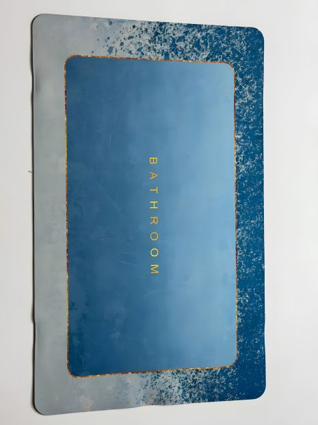 Влагопоглощающий коврик для ванны 50x80 см, нескользящий