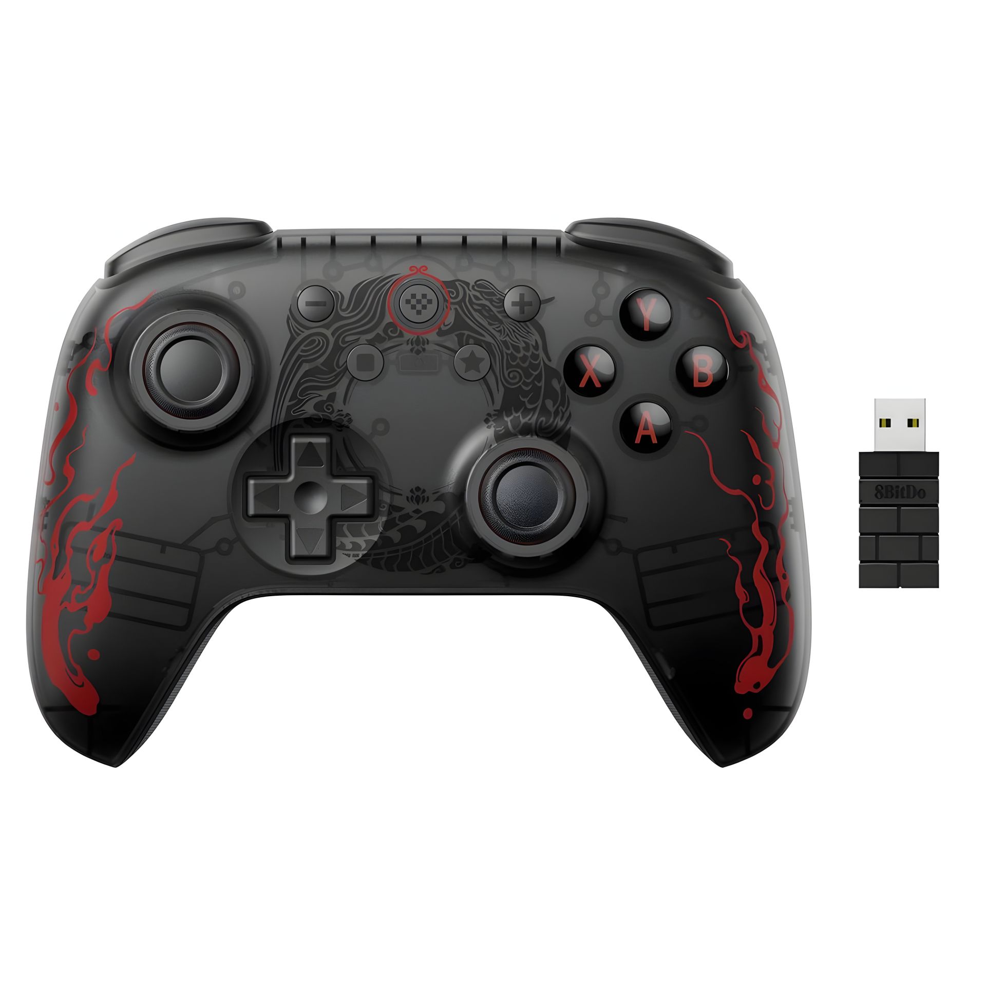 Геймпад 8bitdo Ultimate 2C Black Myth WuKong для Windows 10, 11, Android Геймпад 8bitdo Ultimate 2C Black Myth WuKong для Windows 10, 11, Android