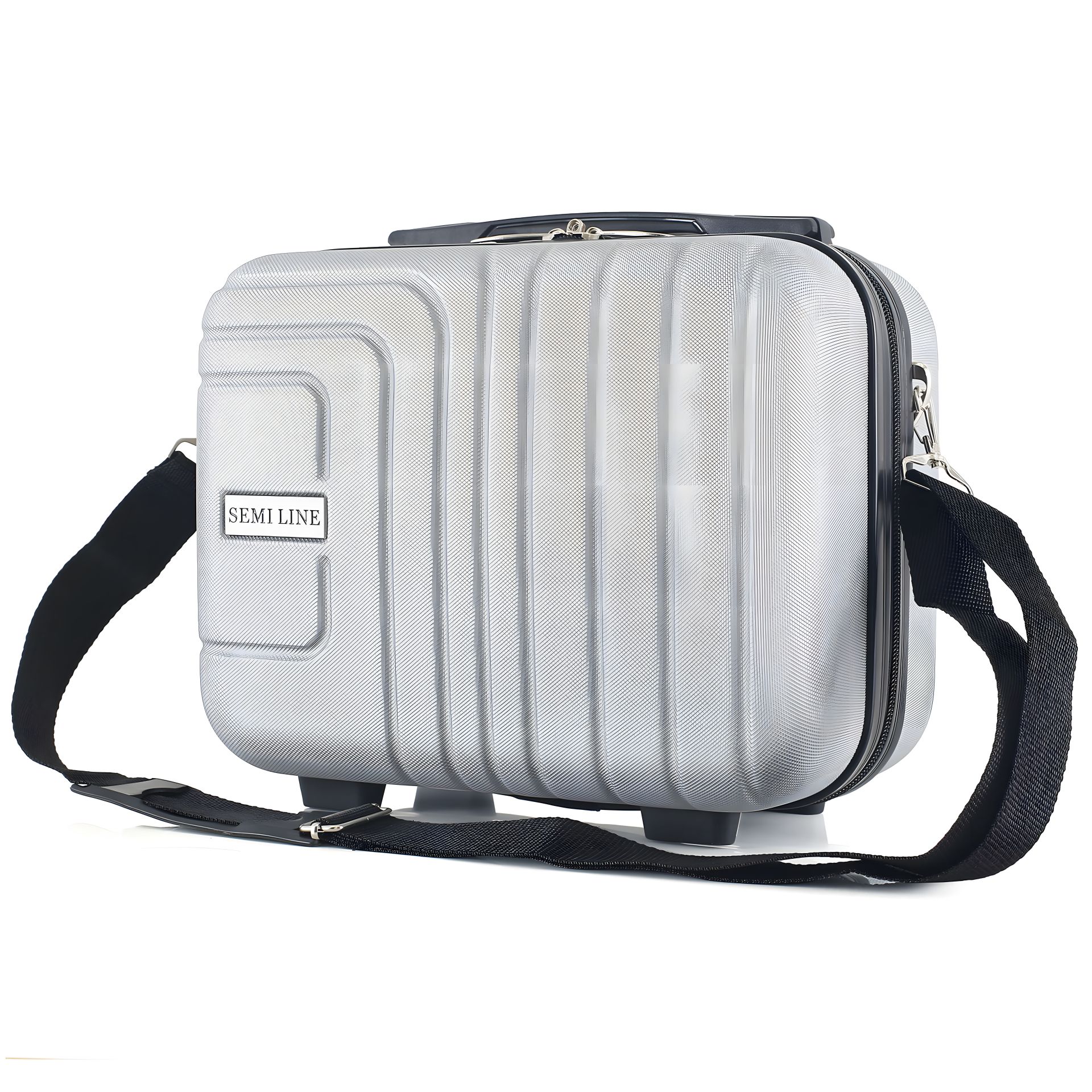 Б'юті-кейс Semi Line 18L Світло-сірий (T5762-1) Б'юті-кейс Semi Line 18L Світло-сірий (T5762-1)