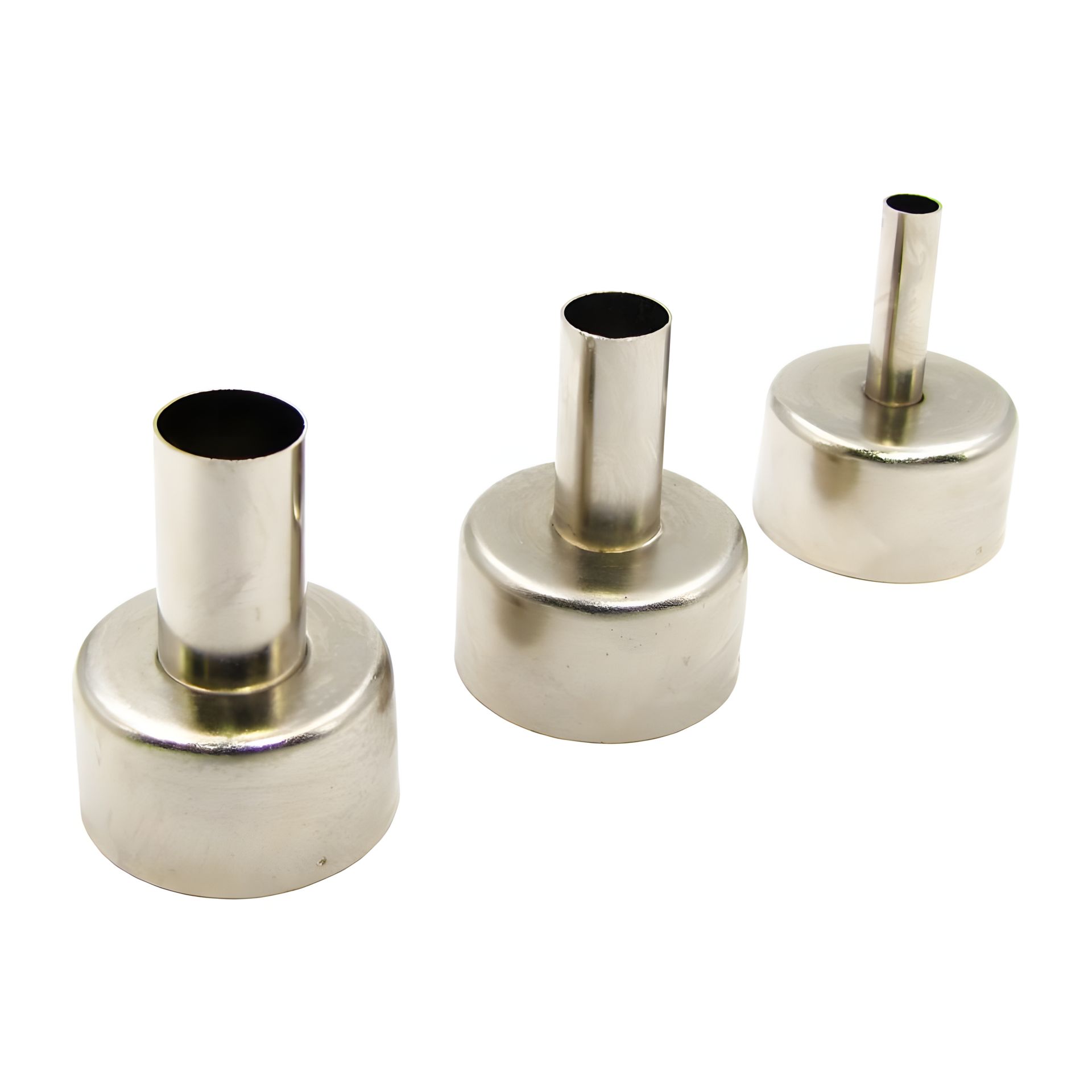 Комплект насадок для фену від безкомпресорних станцій Aida та Baku 24 мм Комплект насадок для фену від безкомпресорних станцій Aida та Baku 24 мм