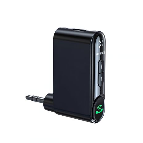 Bluetooth ресивер Baseus BSBA-02 AUX Wireless Audio Receiver Black Bluetooth ресивер Baseus BSBA-02 AUX Wireless Audio Receiver Black