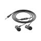 Навушники Borofone BM75 Platinum metal universal earphones with microphone 1.2m сірі