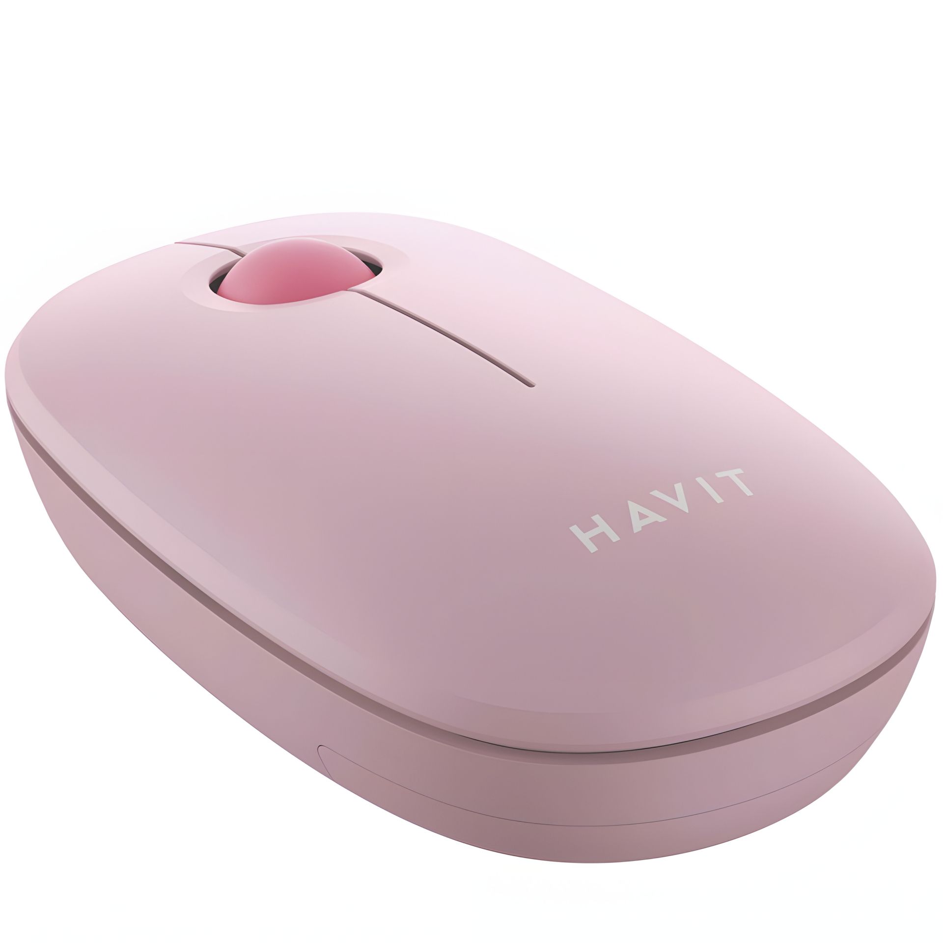 HAVIT HV-MS57GT (1600 DPI, 2.4 ГГц, компактна, оптична) бездротова миша Pink HAVIT HV-MS57GT (1600 DPI, 2.4 ГГц, компактна, оптична) бездротова миша Pink