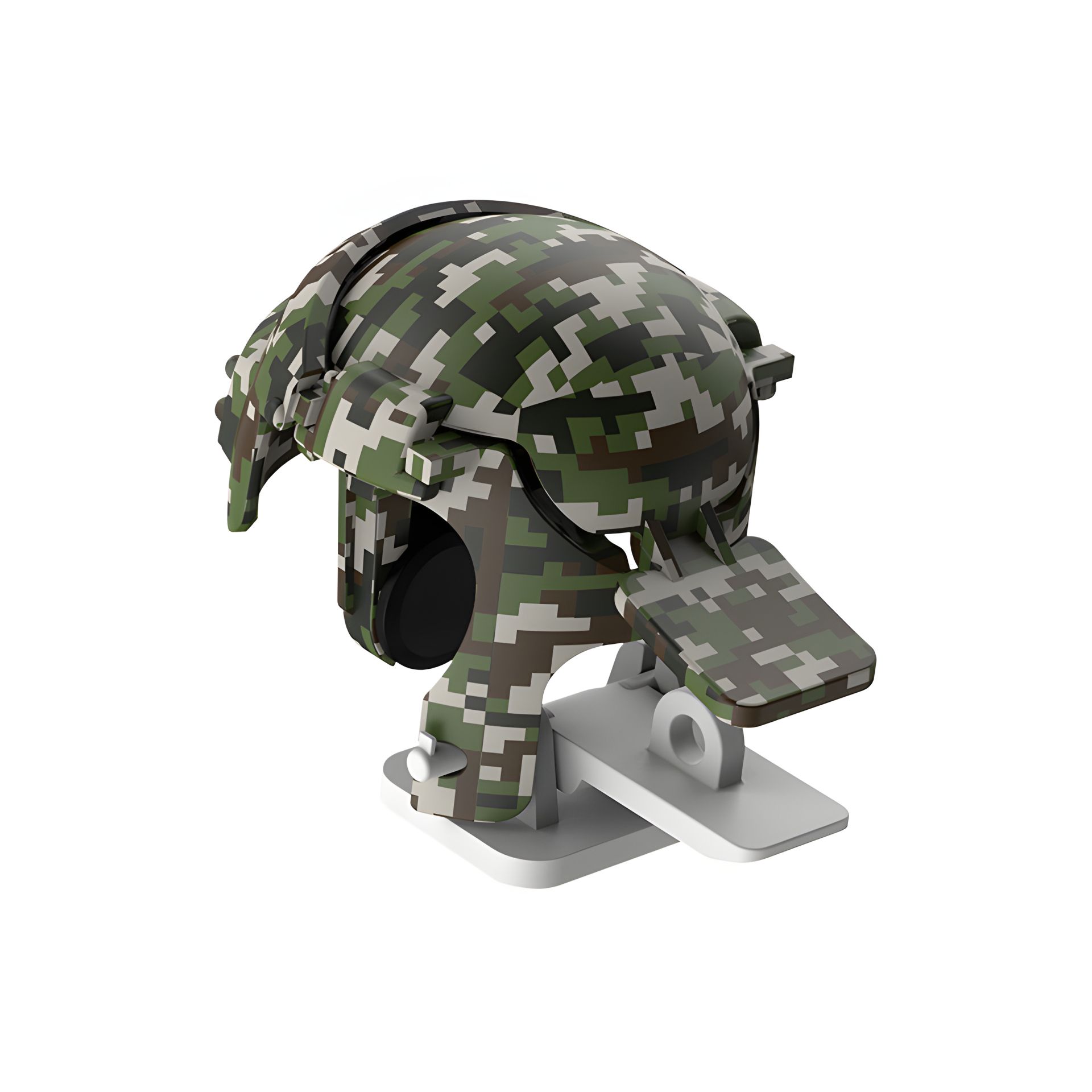 Ігровий контролер BASEUS Level 3 Helmet PUBG Gadget GA03 Camouflage-Grey Ігровий контролер BASEUS Level 3 Helmet PUBG Gadget GA03 Camouflage-Grey