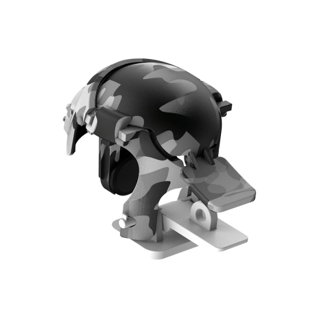 Ігровий контролер BASEUS Level 3 Helmet PUBG Gadget GA03 Camouflage-White Ігровий контролер BASEUS Level 3 Helmet PUBG Gadget GA03 Camouflage-White