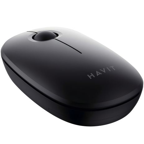 Беспроводная мышь HAVIT HV-MS57GT Black, 1600 DPI, 2.4 ГГц, компактная, оптическая Беспроводная мышь HAVIT HV-MS57GT Black, 1600 DPI, 2.4 ГГц, компактная, оптическая