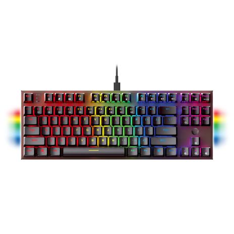 Клавіатура ігрова Fantech MAXFIT 87 MK856 RGB Red Switch чорна