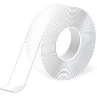 Двосторонній багаторазовий скотч Nano Tape Сильна фіксація | Айві Грип | Прозорий 500х3х0,1см прозорий