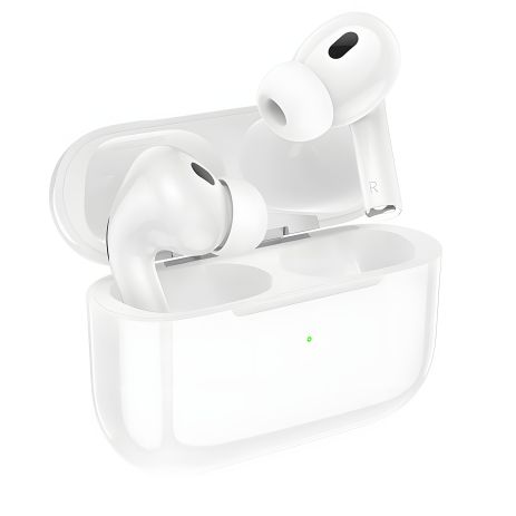 Вакуумні бездротові навушники Hoco EW77, TWS, BT5.4, 30mAh, 300mAh, 4h, white
