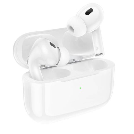 Вакуумні бездротові навушники Hoco EW77, TWS, BT5.4, 30mAh, 300mAh, 4h, white
