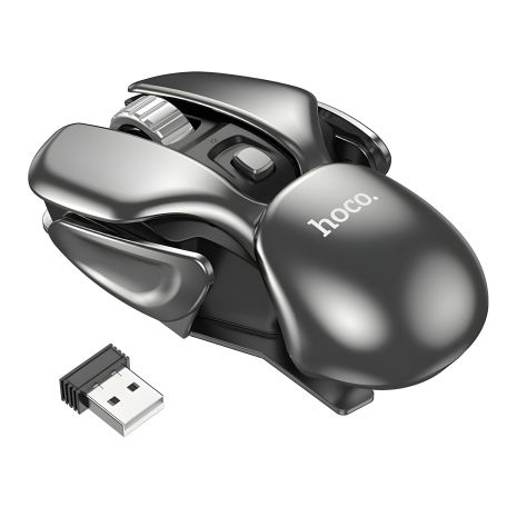 Миша HOCO DI43 Main gaming wireless mouse |2.4GHz, 1600DPI, 300 mAh| black Миша HOCO DI43 Main gaming wireless mouse |2.4GHz, 1600DPI, 300 mAh| black