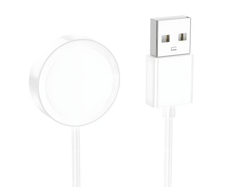 Кабель USB для смарт-часов Hoco Y21 AMOLED белый
