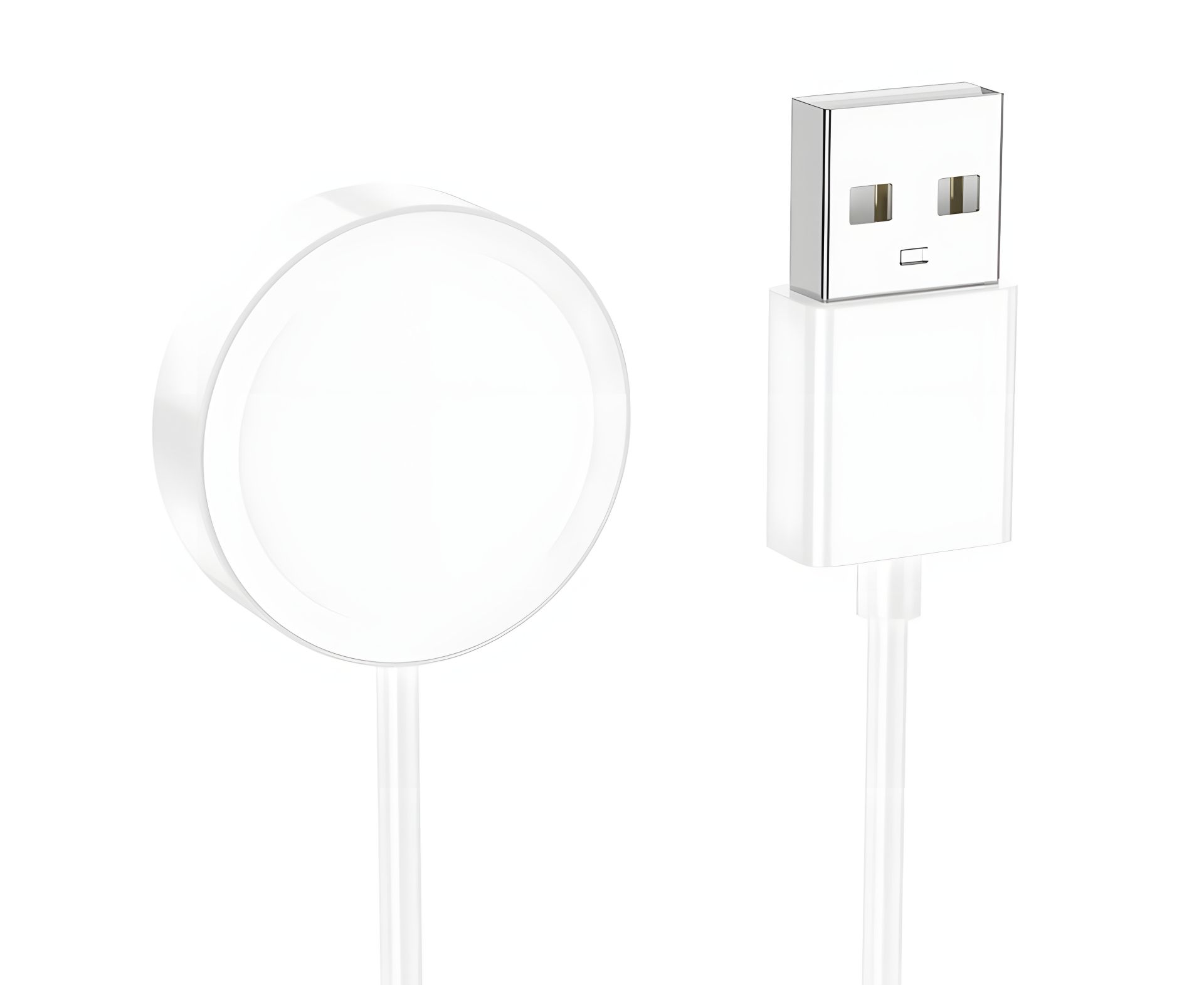 Кабель USB для смарт-часов Hoco Y21 AMOLED белый Кабель USB для смарт-часов Hoco Y21 AMOLED белый