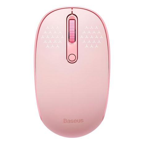 Мышь Baseus F01B Tri-Mode Wireless Mouse |2.4G/BT5.0+BT3.0, 800-1200-1600dpi| pink Мышь Baseus F01B Tri-Mode Wireless Mouse |2.4G/BT5.0+BT3.0, 800-1200-1600dpi| pink
