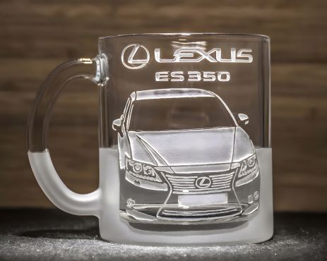Чайна та кавова чашка з гравіюванням Lexus ES 350 Чайна та кавова чашка з гравіюванням Lexus ES 350