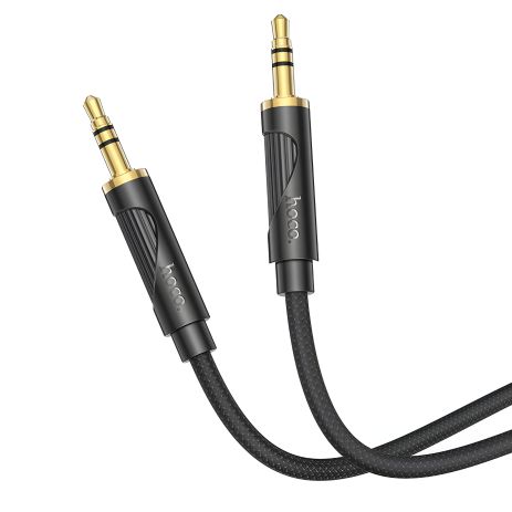 AUX кабель Hoco UPA30 Jack 3.5 to Jack 3.5 1m black