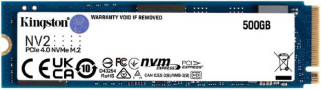 SSD M.2 Kingston NV2 500GB NVMe 2280 PCIe 4.0 x4 3D NAND