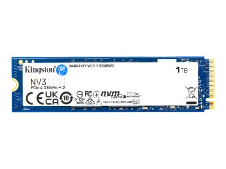 SSD M.2 Kingston NV3 1000GB NVMe 2280 PCIe 4.0 x4 3D NAND SSD M.2 Kingston NV3 1000GB NVMe 2280 PCIe 4.0 x4 3D NAND