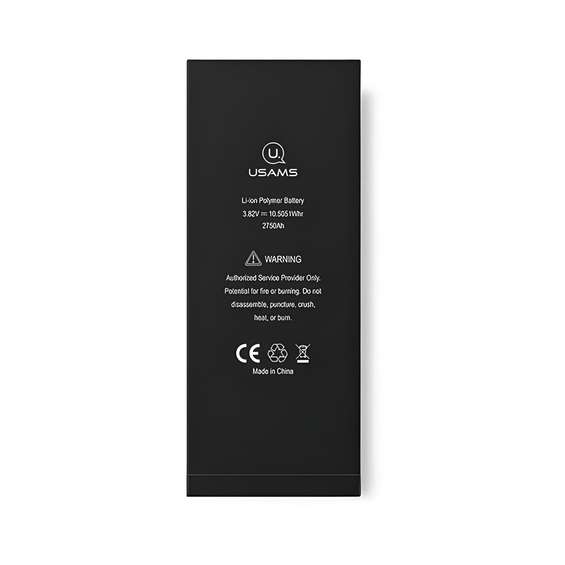 Акумулятор USAMS для iPhone 6S Plus US-CD40 2750mah black Акумулятор USAMS для iPhone 6S Plus US-CD40 2750mah black