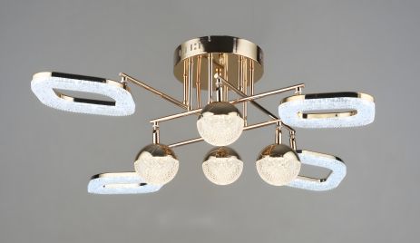 Акриловая светодиодная люстра Sirius B YH1185/4+4 FGD Акриловая светодиодная люстра Sirius B YH1185/4+4 FGD