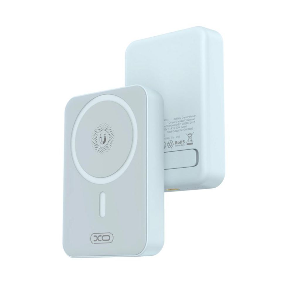 Повербанк XO PR231 Magnetic 15W wireless charging+PD20W 10000mAh Голубой Повербанк XO PR231 Magnetic 15W wireless charging+PD20W 10000mAh Голубой