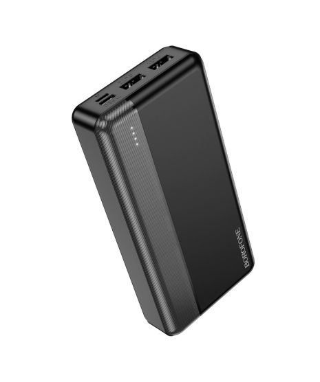 Повербанк Borofone BJ24A 20000 mah | 2USB/Type-C, 2.1A | Black