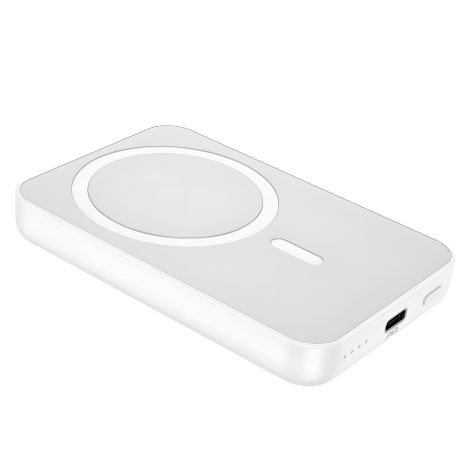 Білий Power Bank Hoco J109 PD20W Easy Wireless Fast Charging 5000mAh