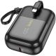 Power Bank Hoco Q20 Fountain 22.5W + PD20W fully з цифровим пристроєм і cable 10000mAh Black Power Bank Hoco Q20 Fountain 22.5W + PD20W fully з цифровим пристроєм і cable 10000mAh Black