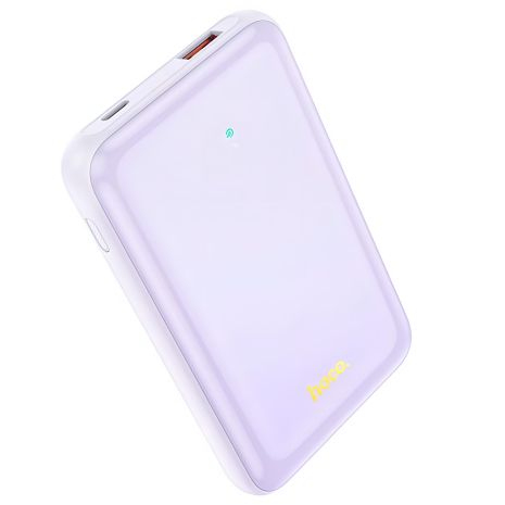 Повербанк Hoco Q21 Great 22.5W+PD20W fully compatible with digital display 10000mAh Purple Повербанк Hoco Q21 Great 22.5W+PD20W fully compatible with digital display 10000mAh Purple