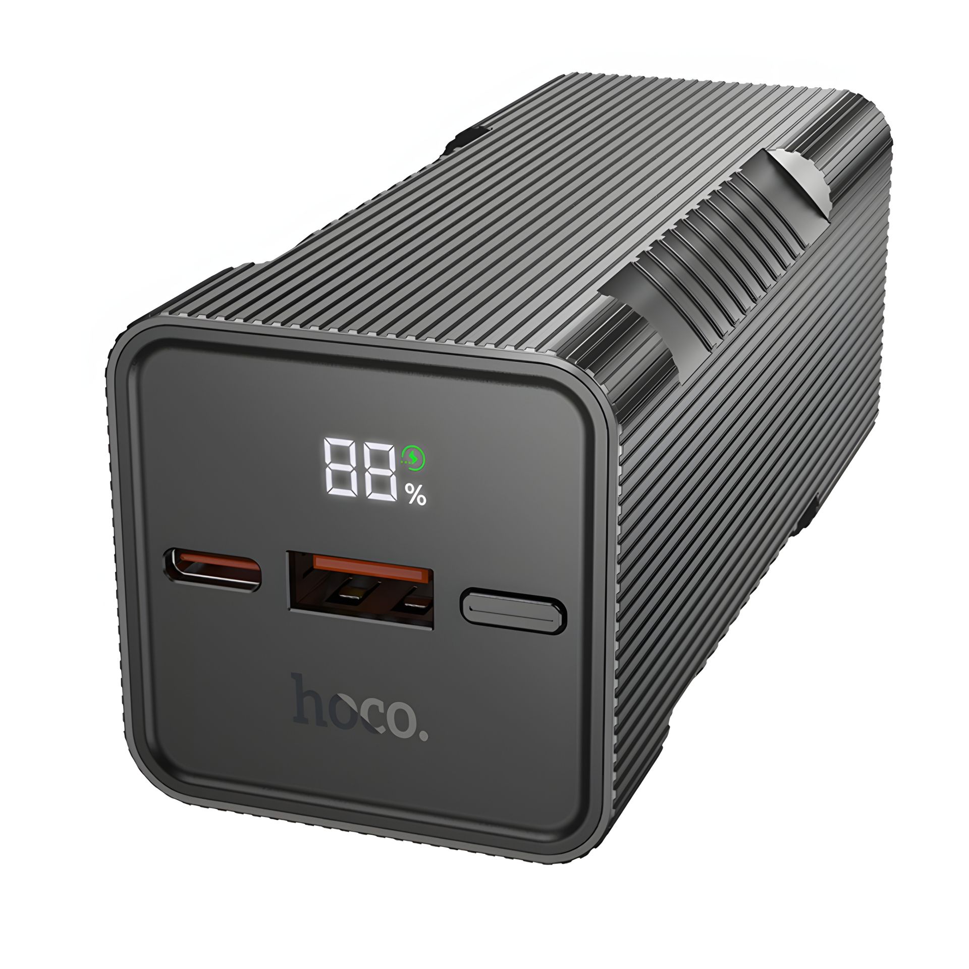 Power bank Hoco Q15 10000mAh PD 22.5W з ліхтарем Чорний Power bank Hoco Q15 10000mAh PD 22.5W з ліхтарем Чорний
