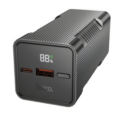 Power bank Hoco Q15 10000mAh PD 22.5W з ліхтарем чорний Power bank Hoco Q15 10000mAh PD 22.5W з ліхтарем чорний