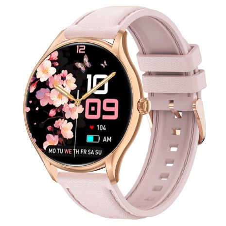 Смарт годинник Smart Milano Gold Rubber, 2 ремінці UWatch 1792