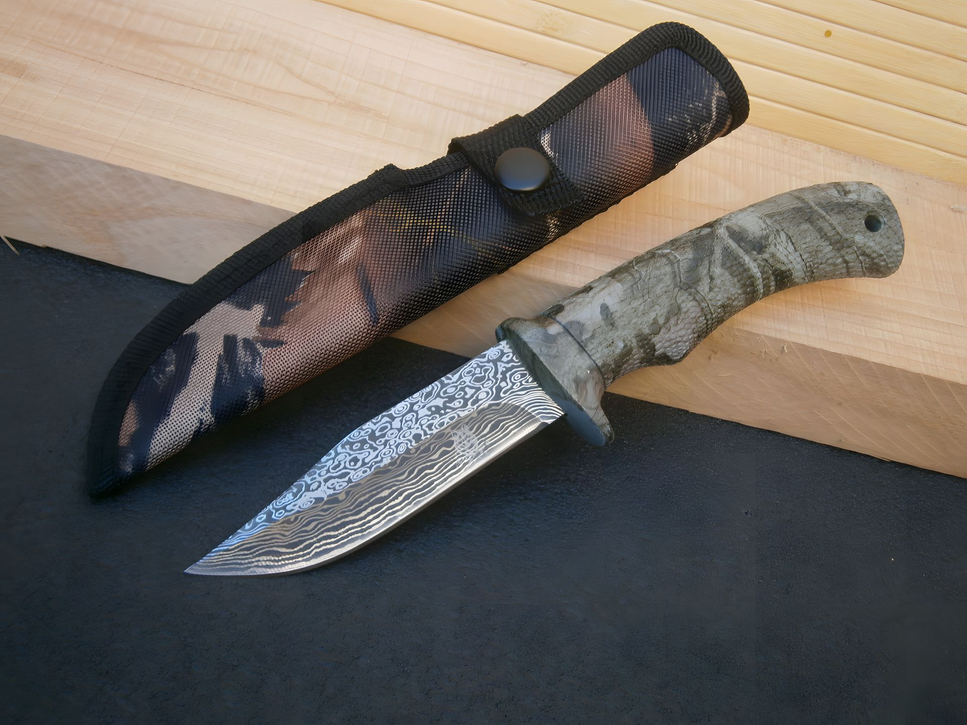 Мисливський ніж Wolf Н-430 з чохлом 23 см Мисливський ніж Wolf Н-430 з чохлом 23 см