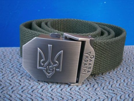 Ремінь Слава Україні олива ВМ