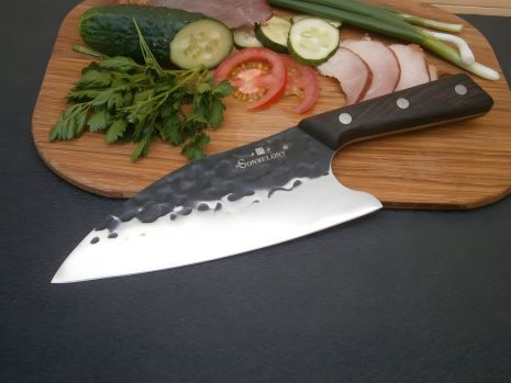 Кухарський кухонний ніж-сокира Шеф Sonmelony RT-3-ВМ / 30 см