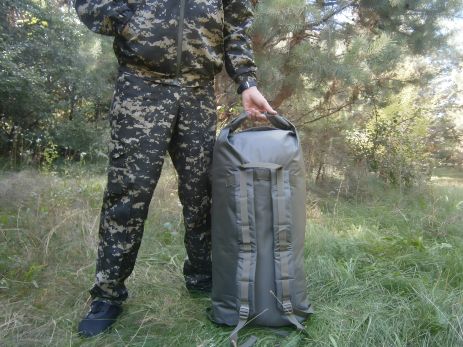Баул - рюкзак Вікторія ВМ 70 прогумований 70 літрів Баул - рюкзак Вікторія ВМ 70 прогумований 70 літрів