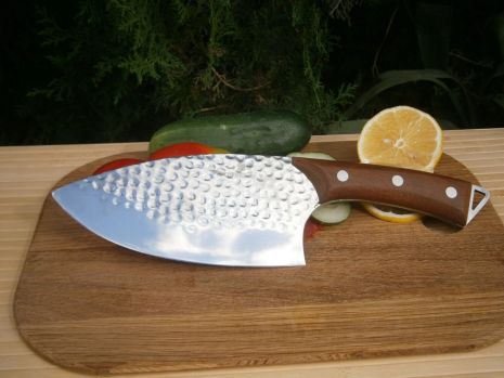 Ніж - сокира кухарський Sonmelony Chef SD-9-ВМ фултанг 30 см