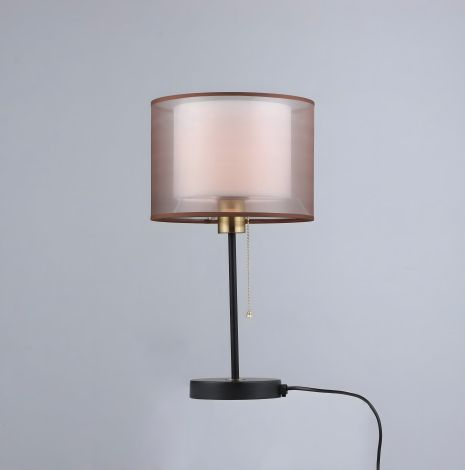 Лампа настольная декоративная Sirius B N6574/1T BK+СН